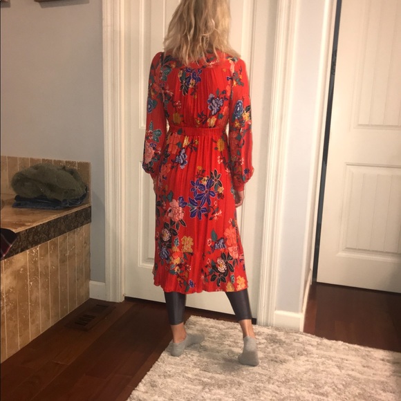 Anthropologie Boswell wrap dress size 0 - Picture 5 of 5